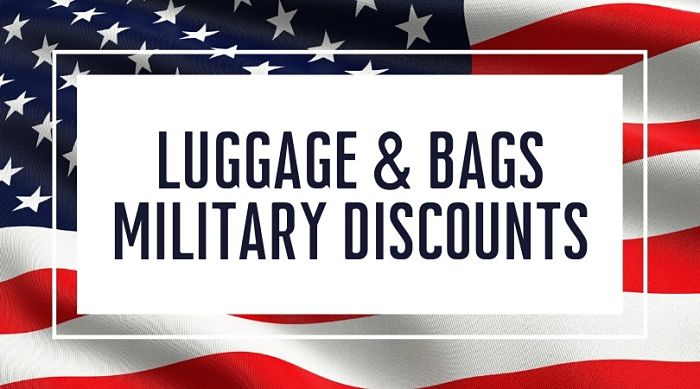 Luggage and Bags Military Discounts